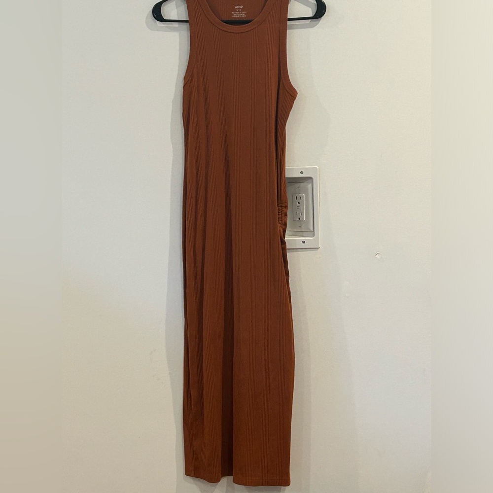 Aerie brown bodycon dress